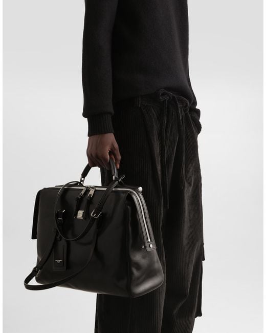 Borsa Vittoria di Dolce & Gabbana in Black da Uomo