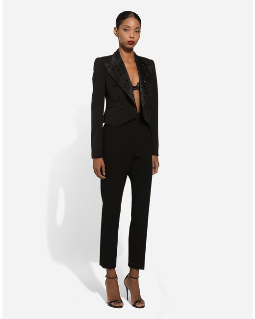 Dolce & Gabbana Black Pantalone