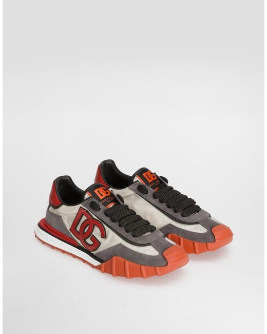 Dolce & Gabbana Multicolor Sports Shoes With Logo for men
