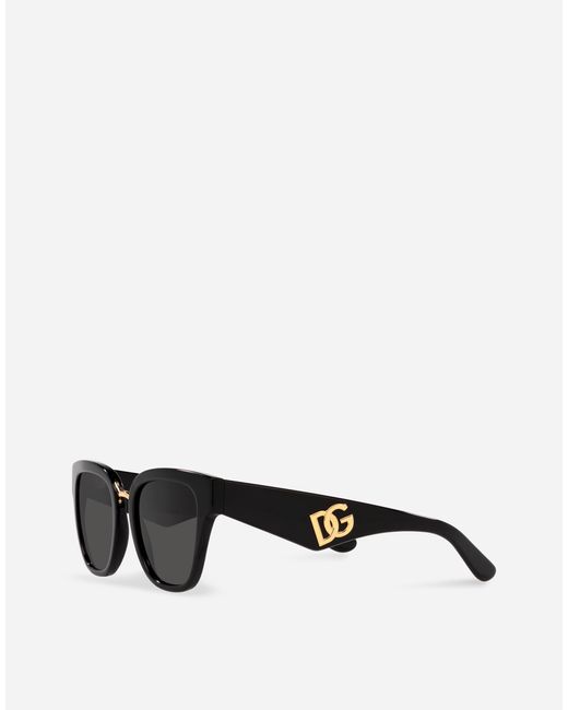 Dolce & Gabbana Dg Crossed Sunglasses Black