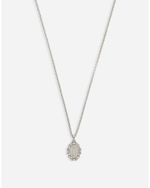 メンズ Dolce & Gabbana Collana White