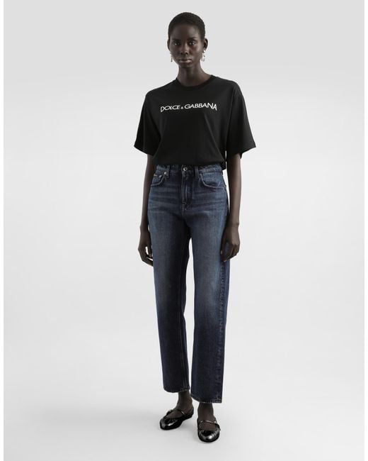 Dolce & Gabbana Black Logo T-Shirt