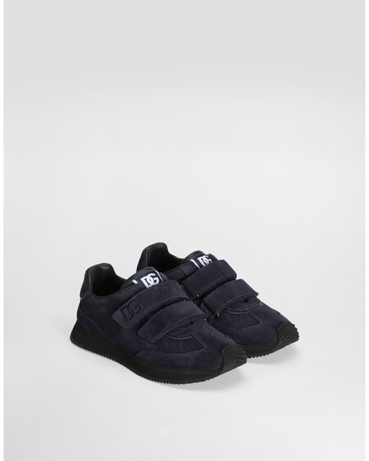 Dolce & Gabbana Blue Dg Cushion Sneakers for men