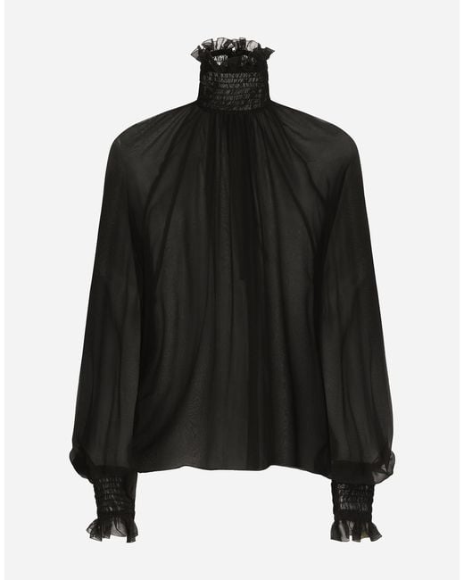 Dolce & Gabbana Black Blouse