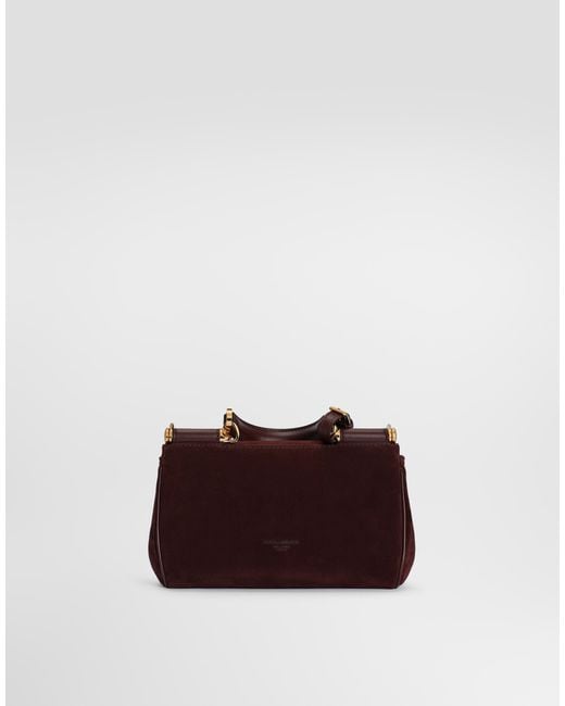 Dolce & Gabbana Brown Mini My Sicily Handbag