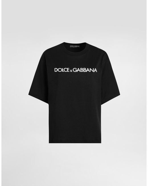 Dolce & Gabbana Black Logo T-Shirt