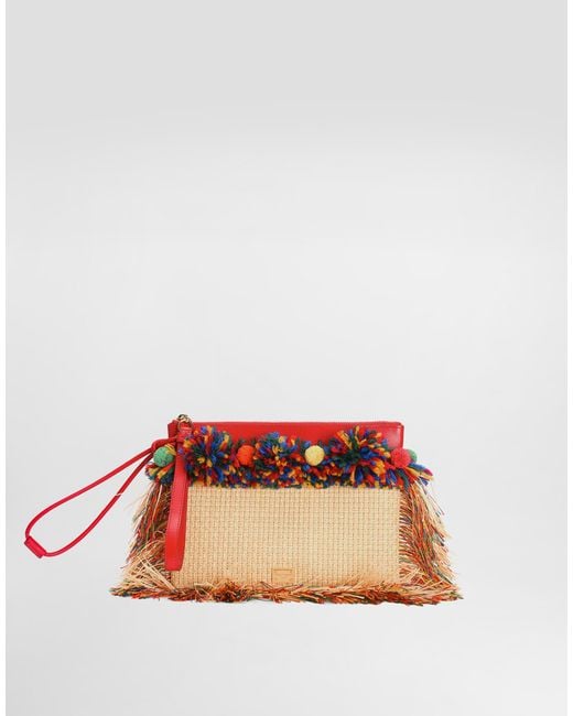 Dolce & Gabbana Multicolor Necessaire Piatto