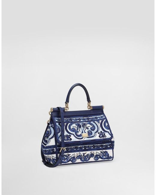 Dolce & Gabbana Blue Dg Exclusive Borsa A Mano