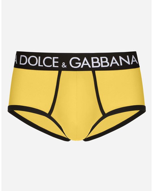 Dolce & Gabbana Cotton High-rise Two-way Stretch Jersey Brando Briefs ...