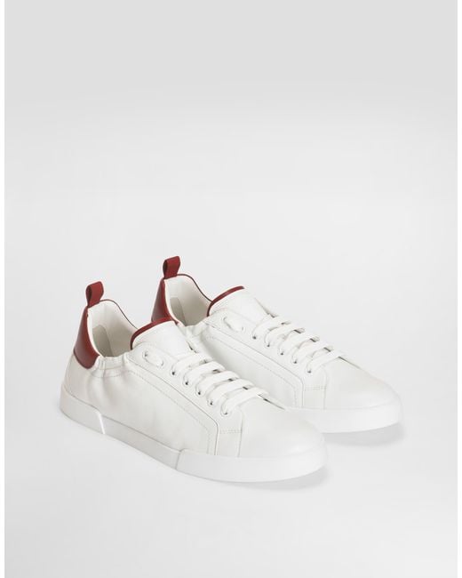 Dolce & Gabbana White Sneaker Bassa for men