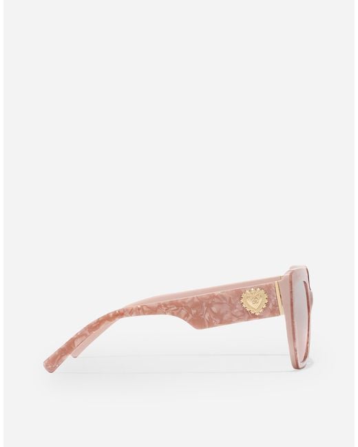 Dolce & Gabbana Pink Devotion Sunglasses