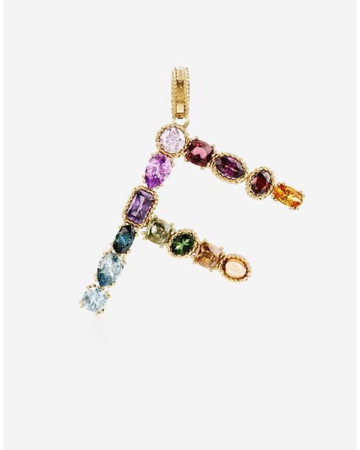 Dolce & Gabbana White H Alphabet Charm