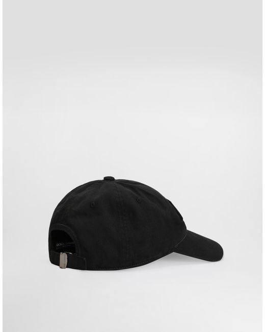 Cappello Baseball di Dolce & Gabbana in Black da Uomo