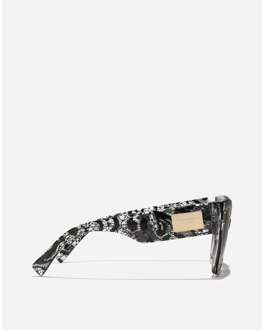 Dolce & Gabbana Dg Logo Plaque サングラス Gray