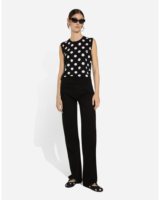 Dolce & Gabbana Black 'Mambo' Tank Top