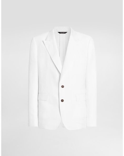 Dolce & Gabbana White Giacca for men