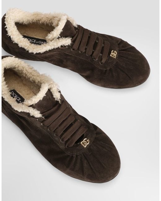 Dolce & Gabbana White Sneaker Bassa