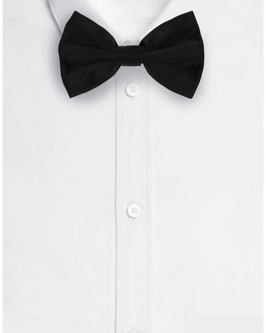 Dolce & Gabbana シルクサテン ボウタイ Black