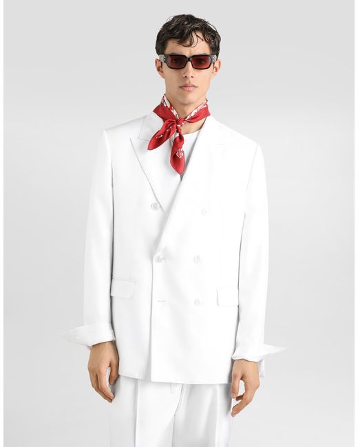 Dolce & Gabbana White Giacca for men