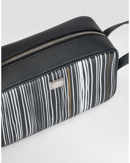 Dolce & Gabbana Gray Necessaire for men