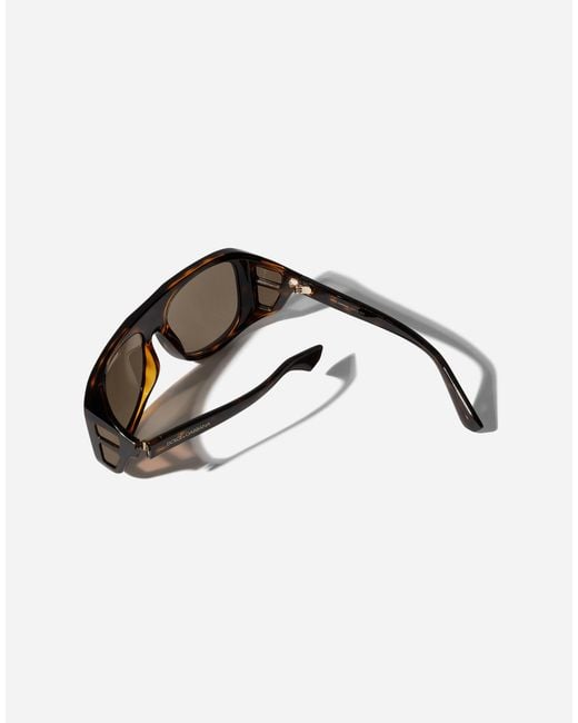 Dolce & Gabbana Gray Sartoria Sunglasses for men