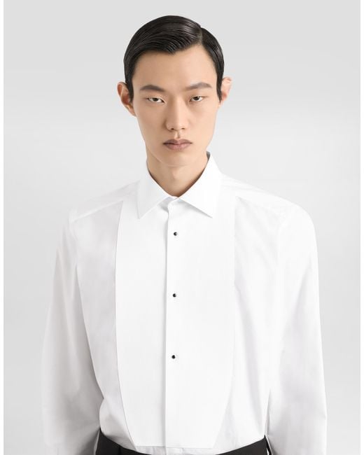 Dolce & Gabbana White Camicia for men