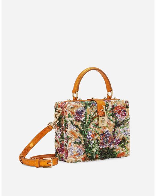 Dolce & Gabbana ドルチェ ボックス バッグ Orange