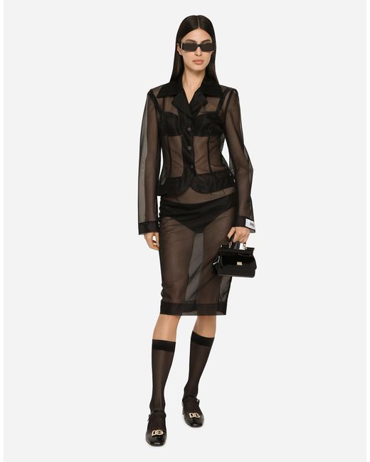 Dolce & Gabbana シングルブレストブレザー ドルチェフィット マーキゼット Black