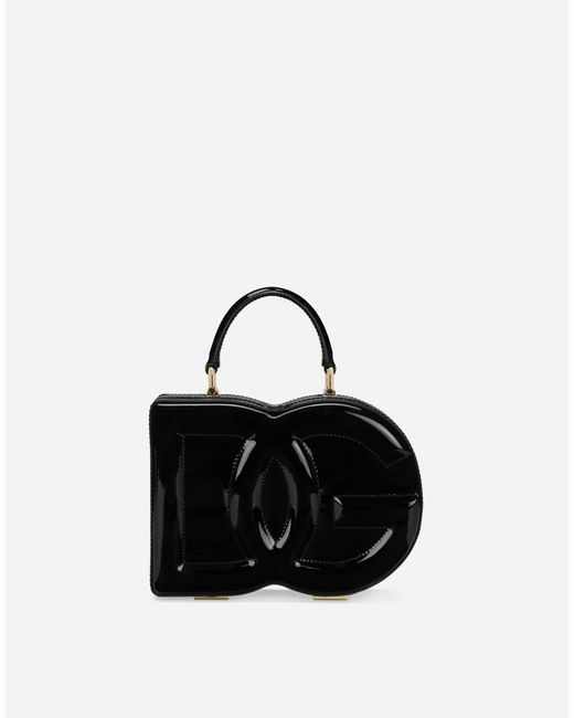Dolce & Gabbana Black Dg Logo Bag Box Handbag