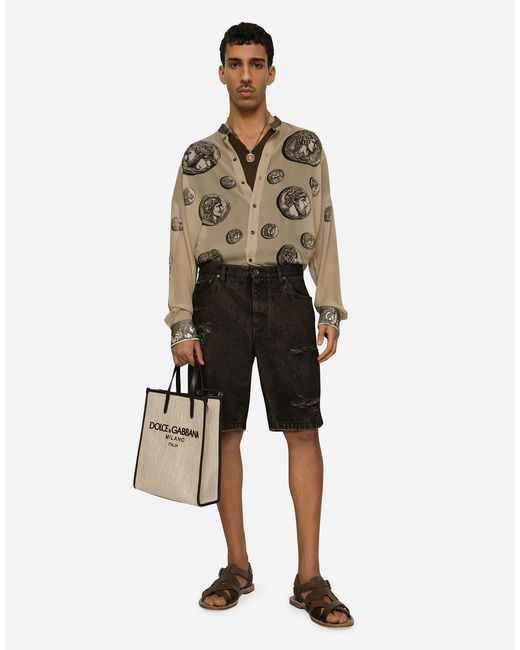 BORSA di Dolce & Gabbana in Natural da Uomo