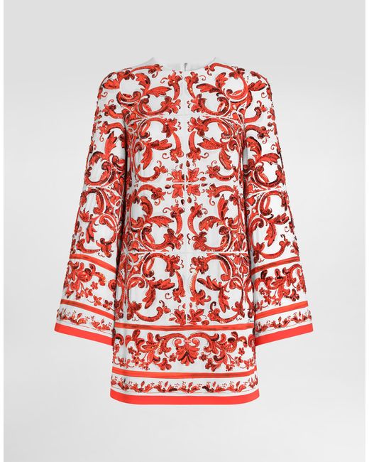 Dolce & Gabbana Red Abito