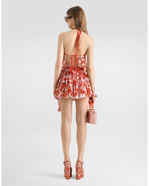 Dolce & Gabbana White Abito