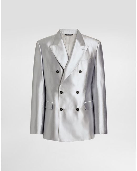 Dolce & Gabbana Gray Giacca for men