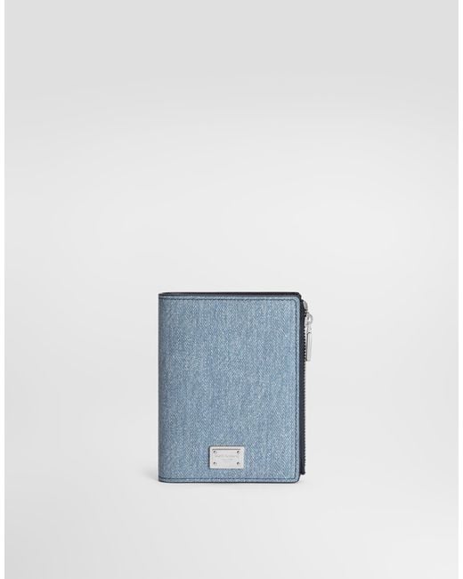 Dolce & Gabbana Blue P.Foglio Bifold for men