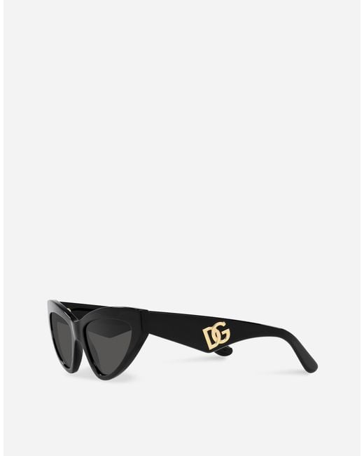 Dolce & Gabbana Black Dg4439 Dg Crossed Sunglasses