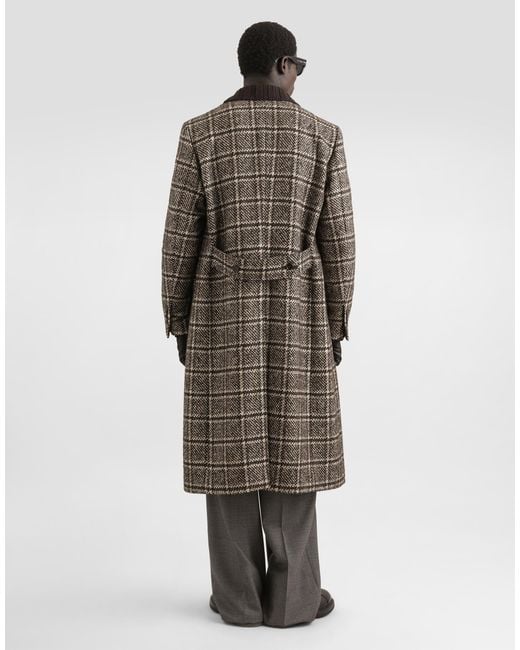 Dolce & Gabbana Black Wool Cardigan for men