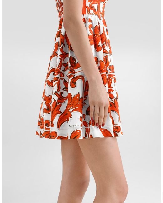 Dolce & Gabbana Red Abito