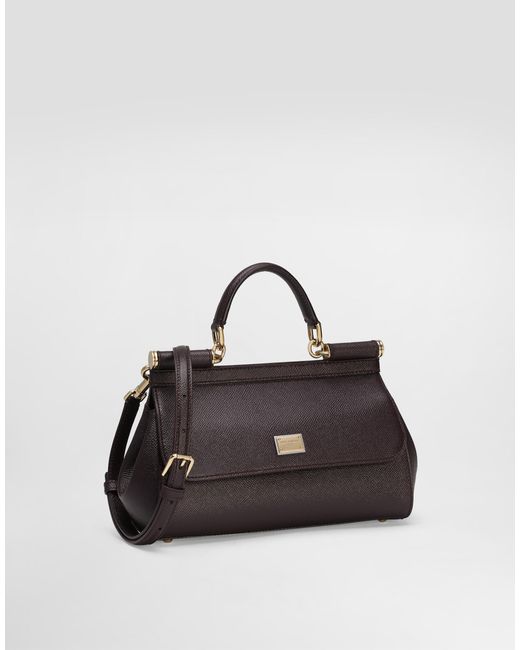 Dolce & Gabbana Sicily ミディアム ハンドバッグ Black