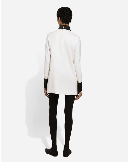 Dolce & Gabbana White Abito