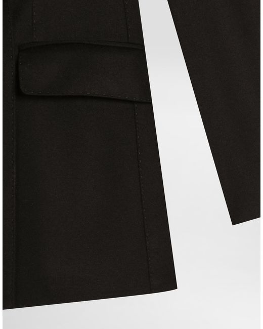 Dolce & Gabbana Black Double-Breasted Jacket