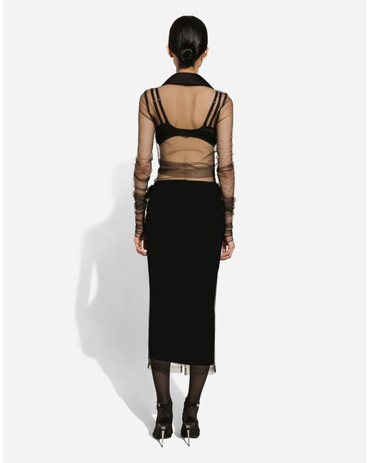 Dolce & Gabbana Black Gonna
