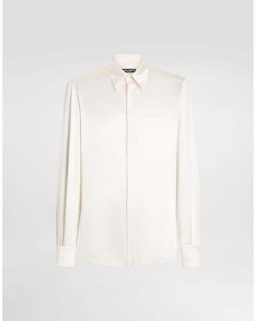 Dolce & Gabbana White Camicia for men