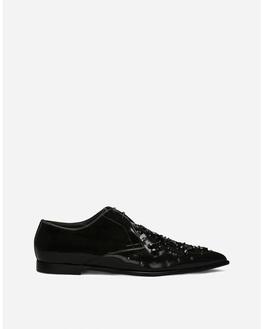 メンズ Dolce & Gabbana ダービーシューズ カーフスキン Black