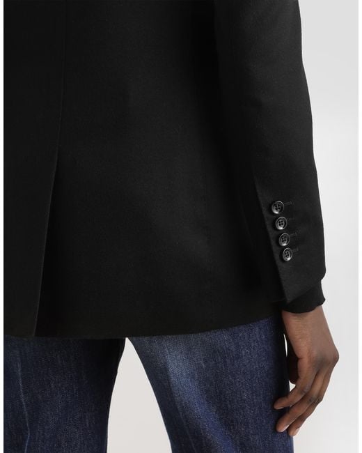 Dolce & Gabbana Black Single-Breasted Jacket