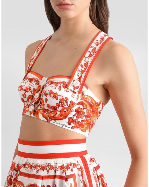 Dolce & Gabbana Red Top