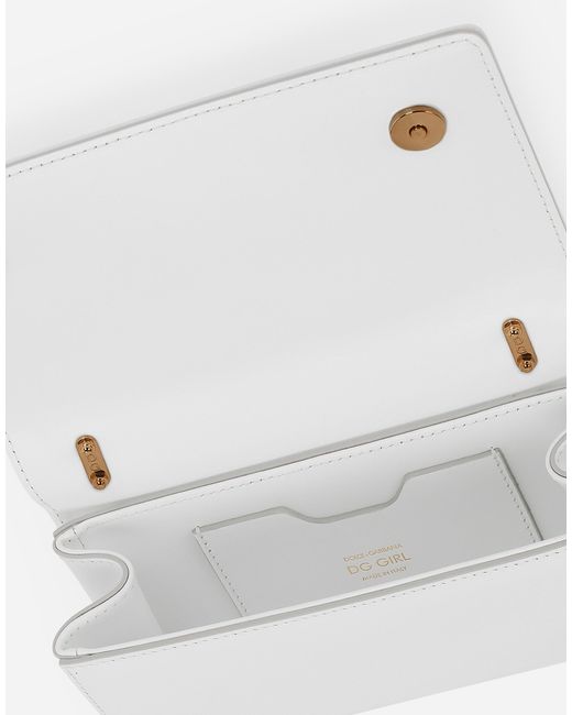 Dolce & Gabbana White Dg Girls Phone Bag