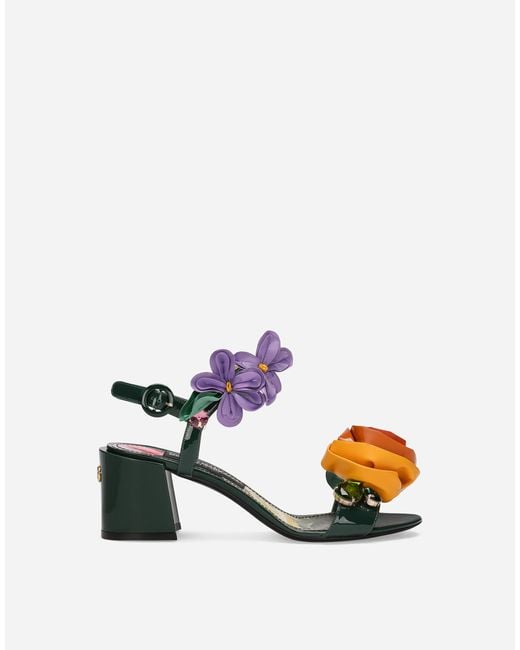 Dolce & Gabbana White Sandalo