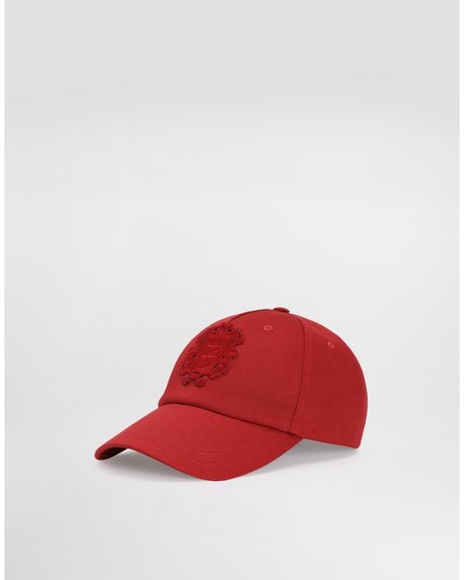 Dolce & Gabbana Red Trucker 5 Spicchi Tx for men