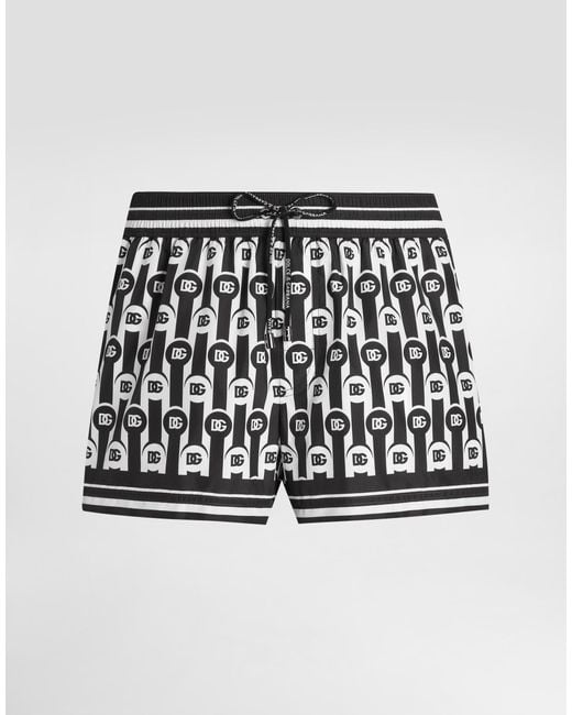 メンズ Dolce & Gabbana Boxer Corto Black
