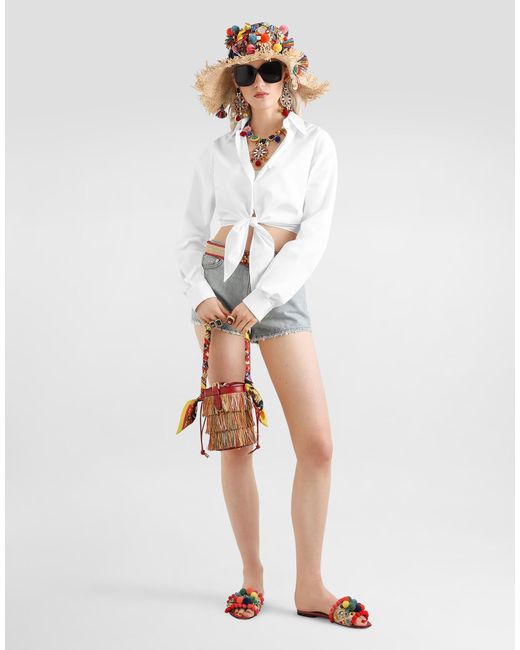 Dolce & Gabbana Blue Denim Shorts